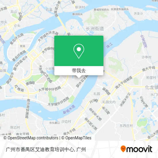 广州市番禺区艾迪教育培训中心地图