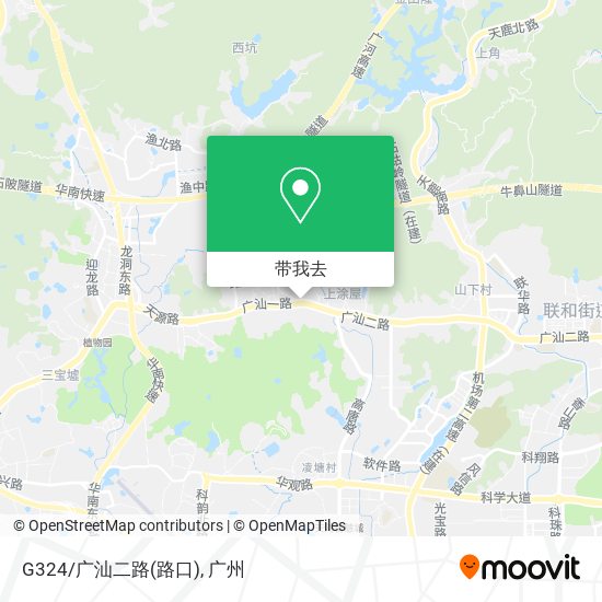 G324/广汕二路(路口)地图