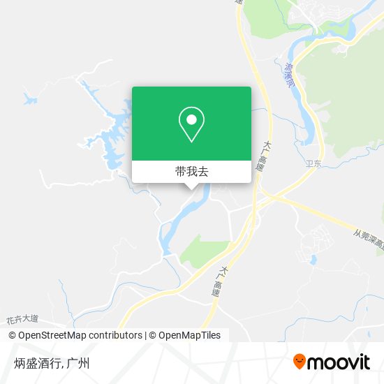 炳盛酒行地图