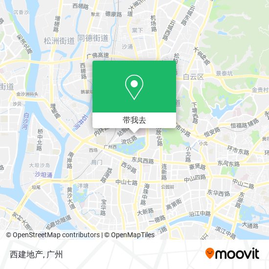 西建地产地图