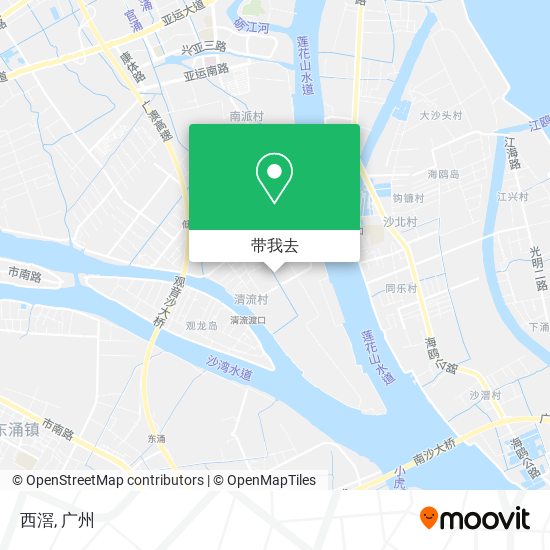 西滘地图