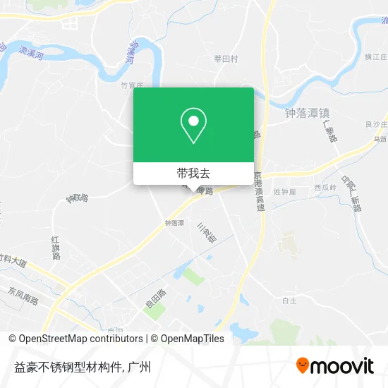 益豪不锈钢型材构件地图