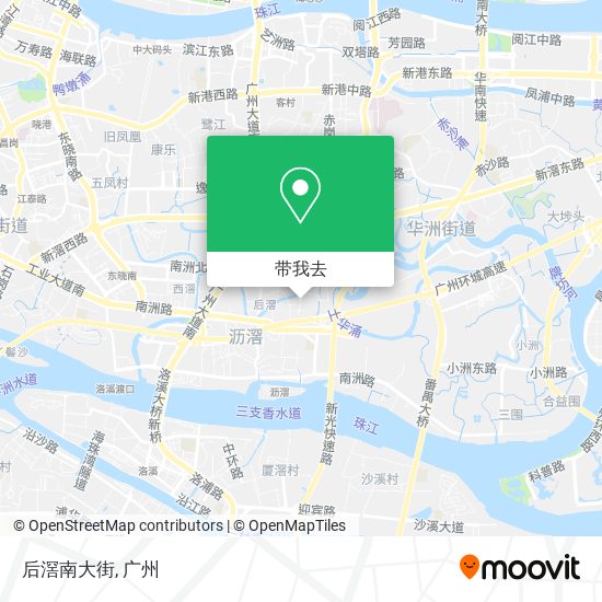 后滘南大街地图