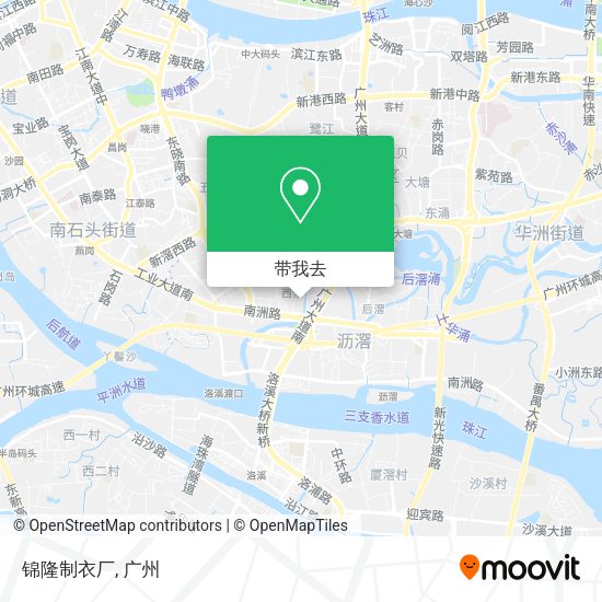 锦隆制衣厂地图