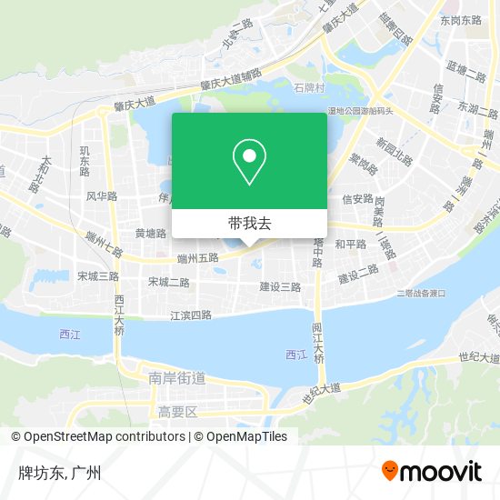 牌坊东地图