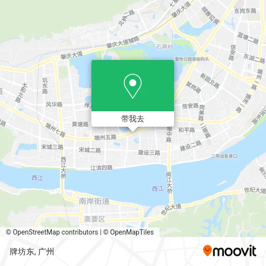 牌坊东地图