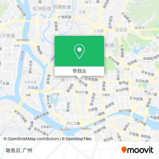敬善后地图