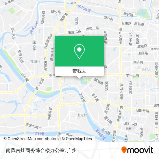 南风古灶商务综合楼办公室地图