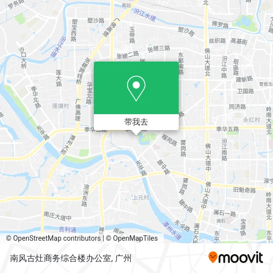 南风古灶商务综合楼办公室地图