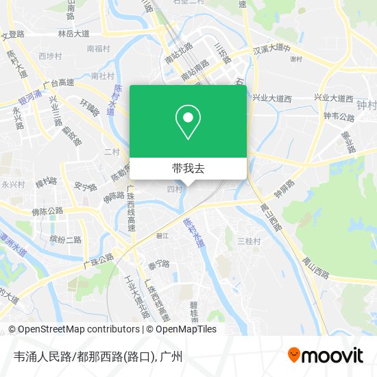 韦涌人民路/都那西路(路口)地图