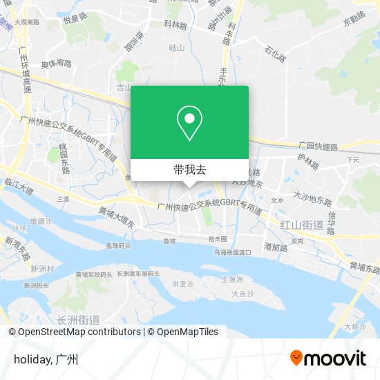 holiday地图