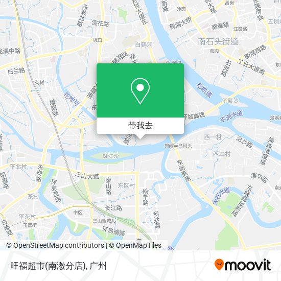 旺福超市(南漖分店)地图