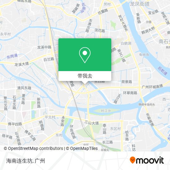 海南连生坊地图