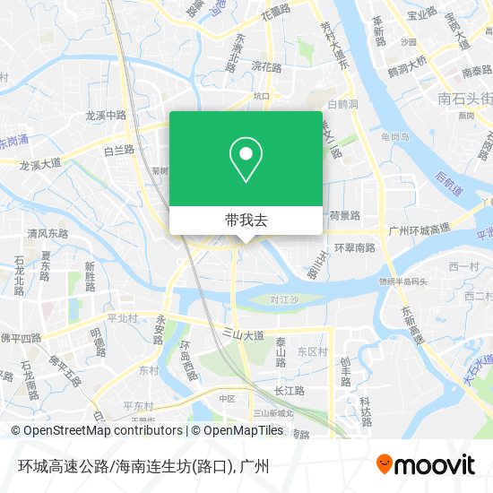 环城高速公路/海南连生坊(路口)地图