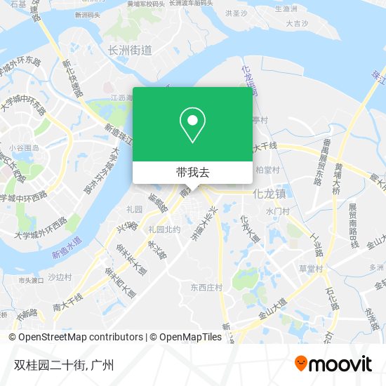 双桂园二十街地图