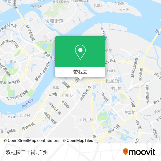 双桂园二十街地图