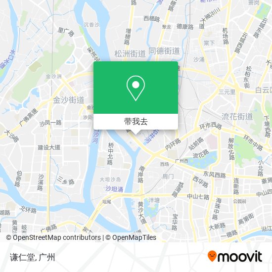 谦仁堂地图