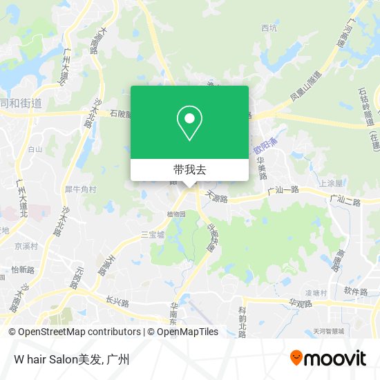 W hair Salon美发地图