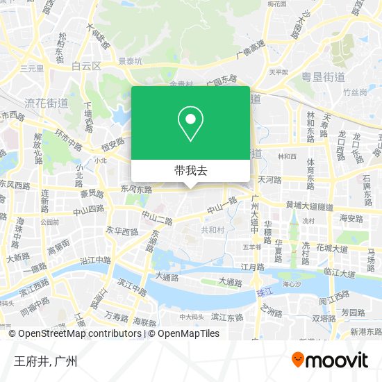 王府井地图
