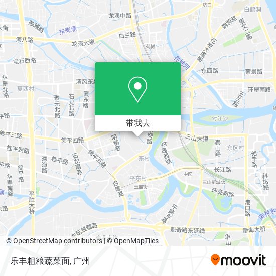 乐丰粗粮蔬菜面地图