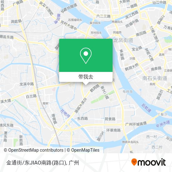 金通街/东JIAO南路(路口)地图