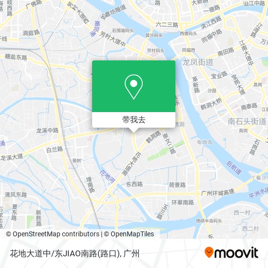 花地大道中/东JIAO南路(路口)地图
