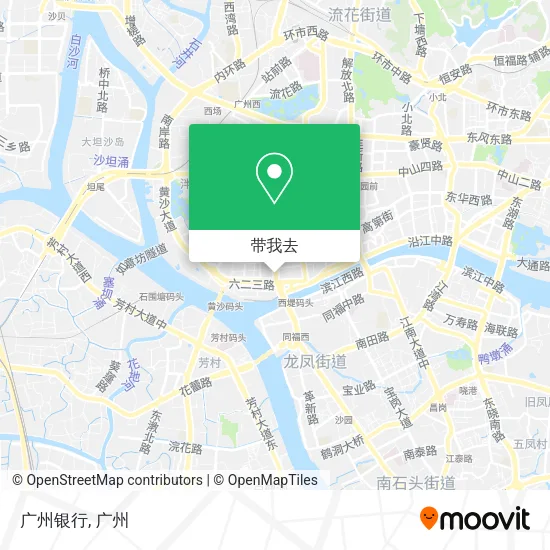 广州银行地图