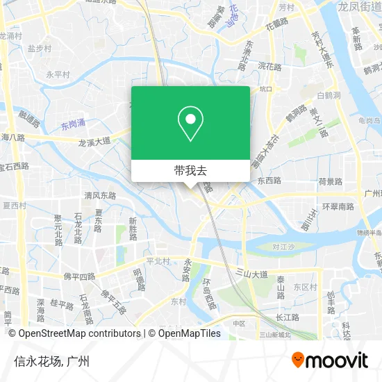 信永花场地图
