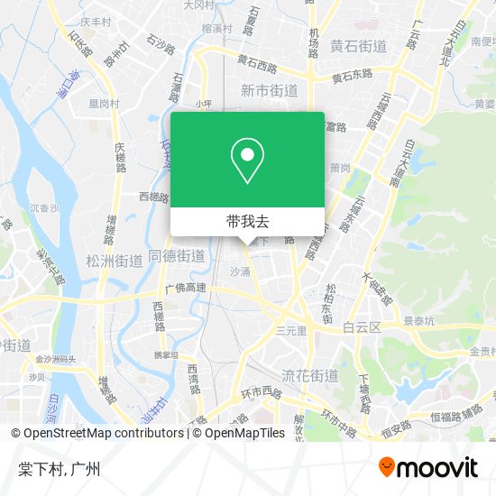 棠下村地图