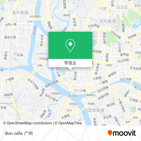 Bon cafe地图