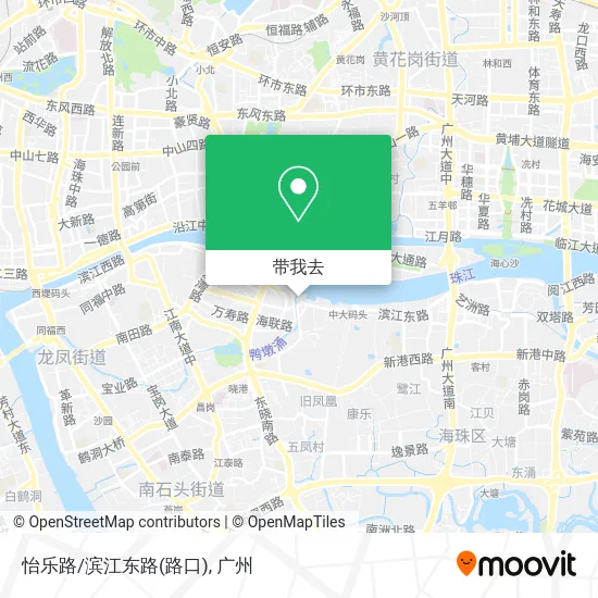 怡乐路/滨江东路(路口)地图