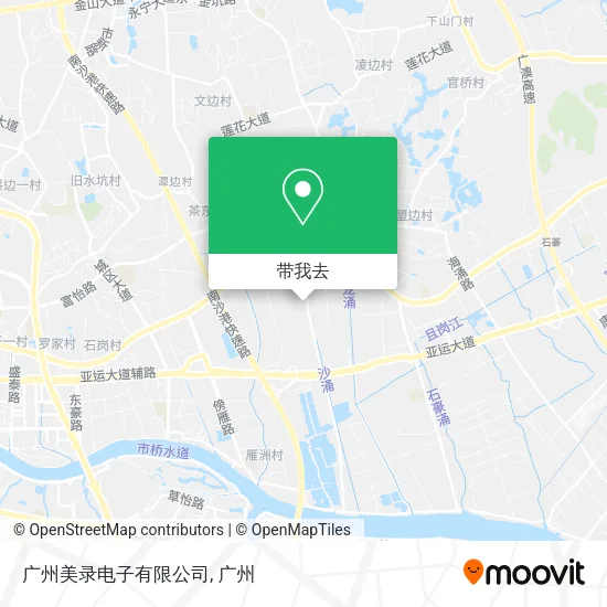 广州美录电子有限公司地图