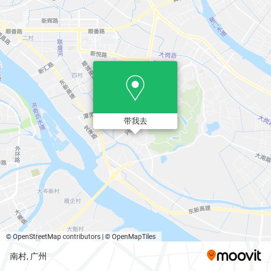 南村地图