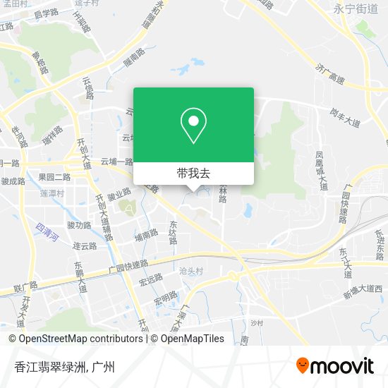 香江翡翠绿洲地图