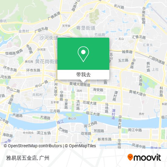 雅易居五金店地图