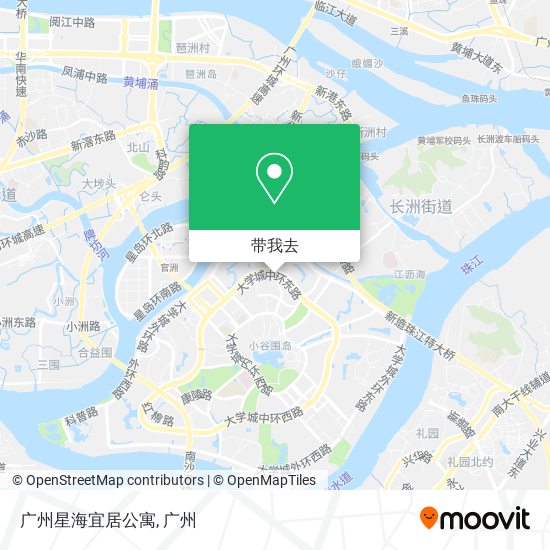 广州星海宜居公寓地图