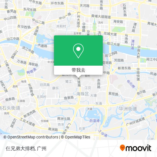 仨兄弟大排档地图
