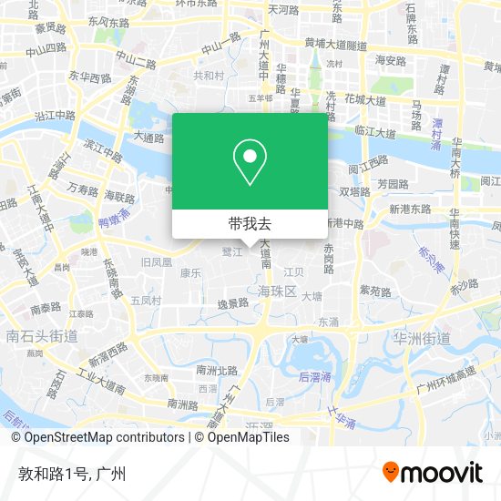 敦和路1号地图