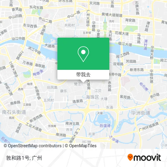敦和路1号地图