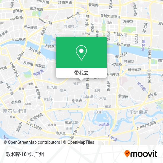 敦和路18号地图
