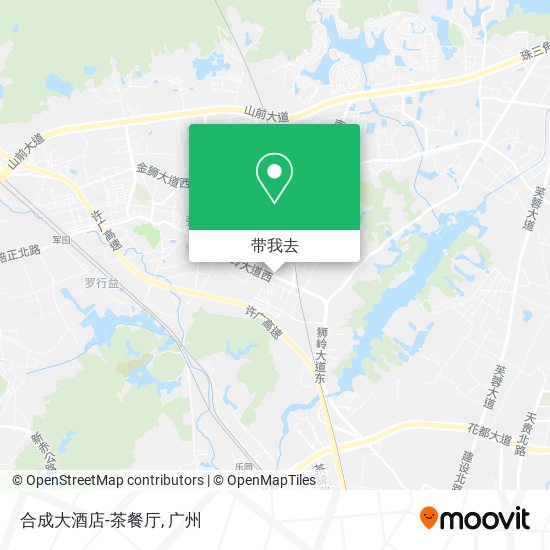 合成大酒店-茶餐厅地图