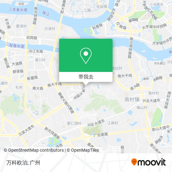 万科欧泊地图