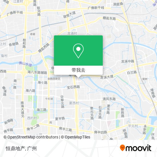 恒鼎地产地图