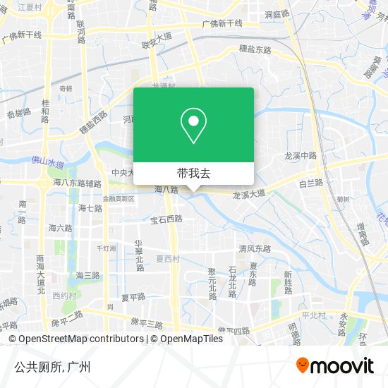 公共厕所地图