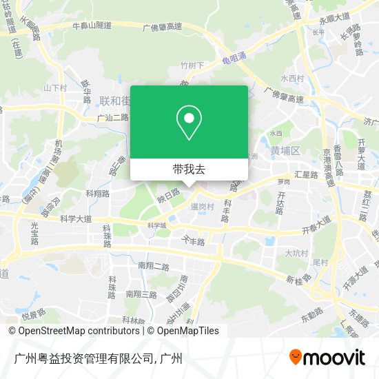 广州粤益投资管理有限公司地图