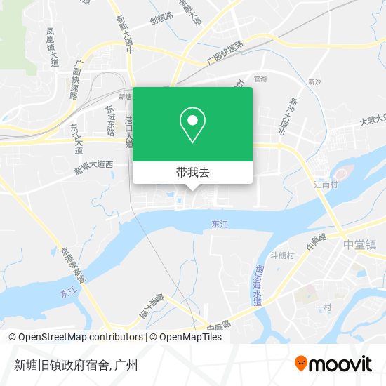 新塘旧镇政府宿舍地图