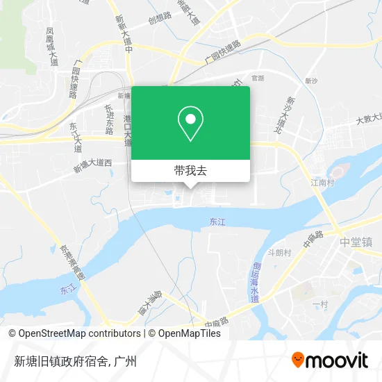 新塘旧镇政府宿舍地图