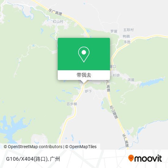 G106/X404(路口)地图
