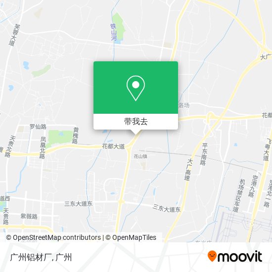 广州铝材厂地图