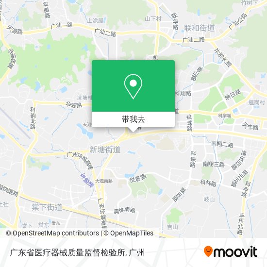 广东省医疗器械质量监督检验所地图